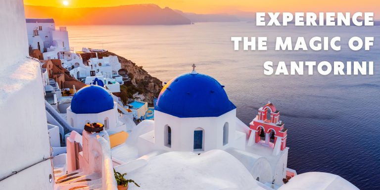 Experience the Magic of Santorini Using AI