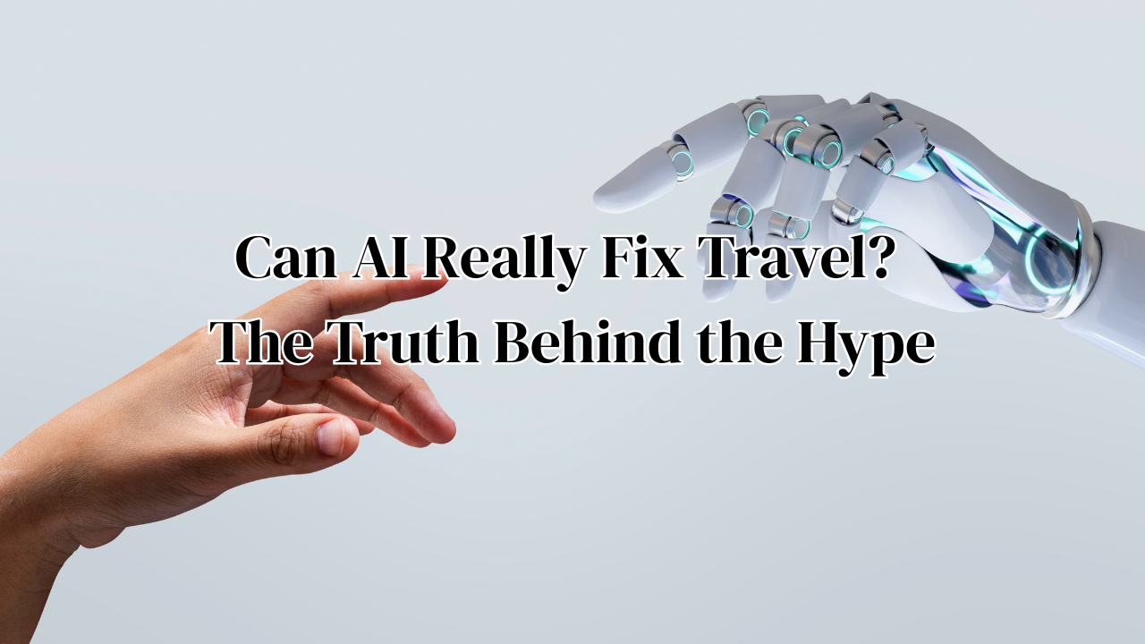 Can AI Really Fix the travel